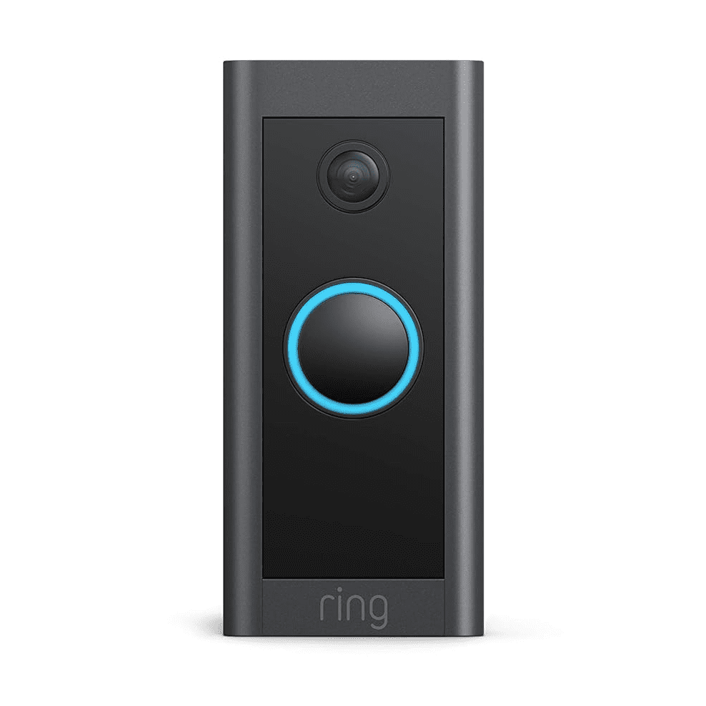 Ring Video Doorbell Wired with HD camera, two-way talk, motion detection, and Alexa integration for home security.