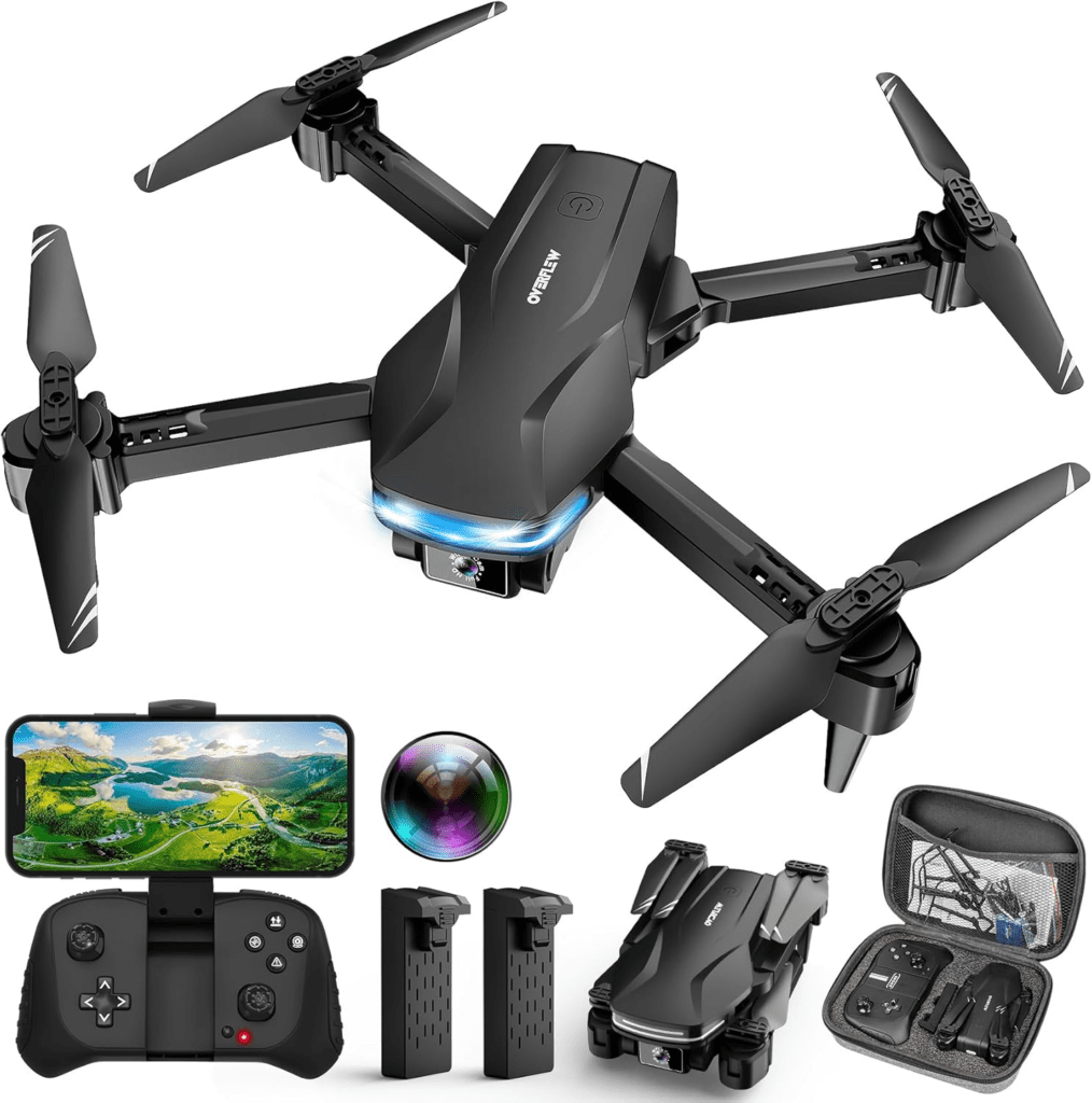 Velcase Drone with 1080P HD Camera, Foldable Design for Beginners and Travel